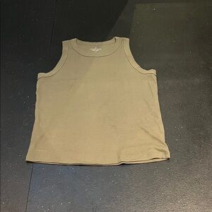 Denver Hayes Olive Green Crewneck Tank